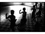Revived School of Traditional Khmer Music and Dance - silver gelatin print